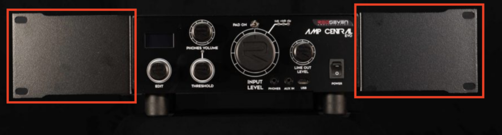 RedSeven Amp Central Rack Ear Kit